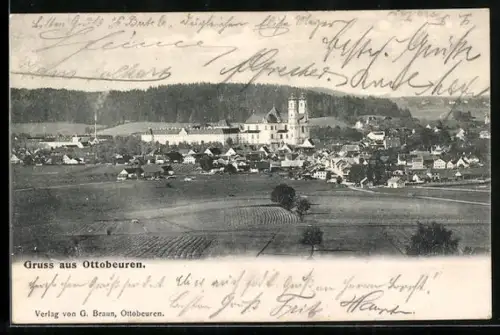 AK Ottobeuren, Gesamtansicht mit Kloster