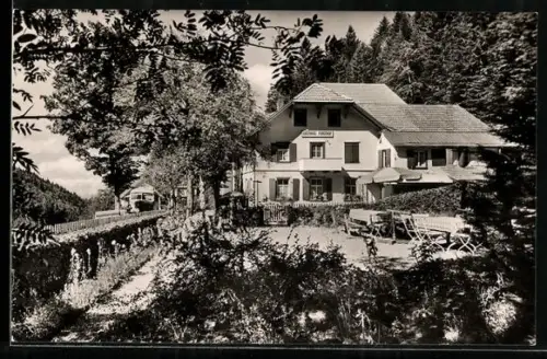 AK Häg /Wiesental, Gasthaus und Pension Zum Forsthof, Inh. Josef Wasmer