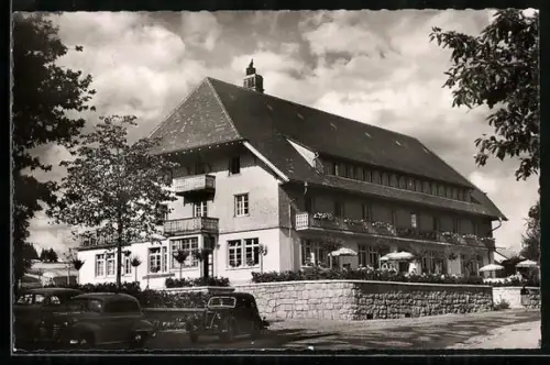 AK St. Märgen /Schwarzw., Hotel Hirschen