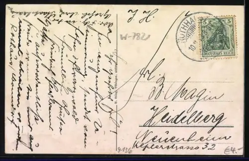 AK Rothaus /bad. Schwarzwald, Gasthaus und Kurhaus Rothaus, Dependance Alpenblick