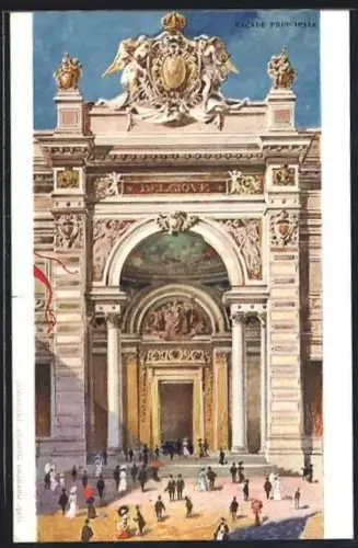 AK Bruxelles, L`Exposition Universelle et Internationale 1910, Ausstellung