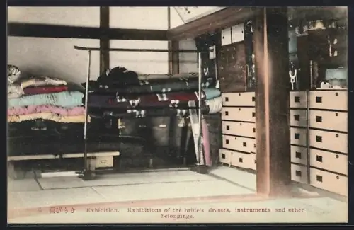 AK Tokyo, Exhibition of the bride`s dresses, instruments and other belongings