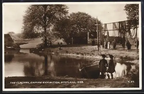 AK Glasgow, Empire Exhibition 1938, The Clachan