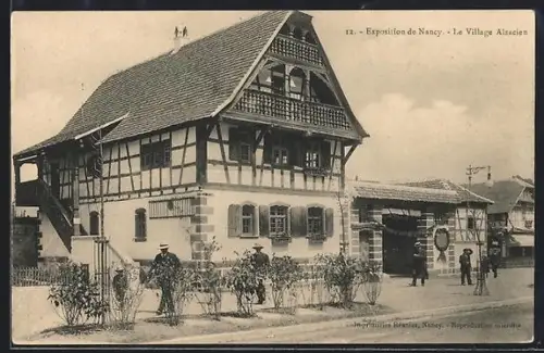 AK Nancy, Exposition La Village Alsacien, elsäss. Dorf-Ausstellung