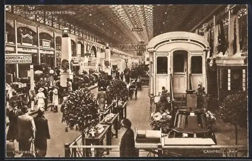 AK Wembley, British Exhibition 1924, The Palace of Engineering