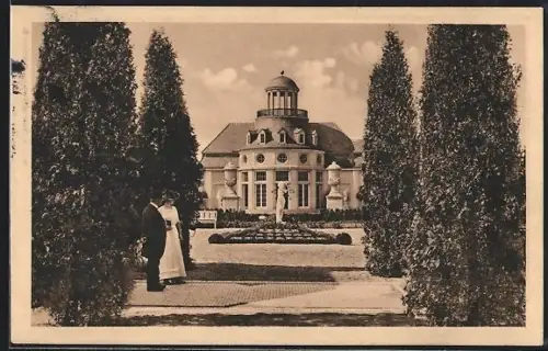 AK Leipzig, Internat. Baufachausstellung mit Sonderausstellungen 1913, Dresdner Haus