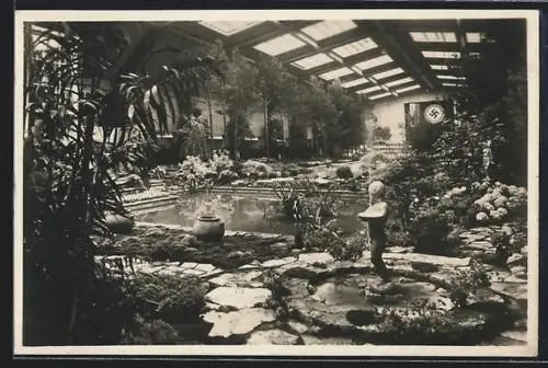 AK Berlin-Steglitz, Botanischer Garten Dahlem, 