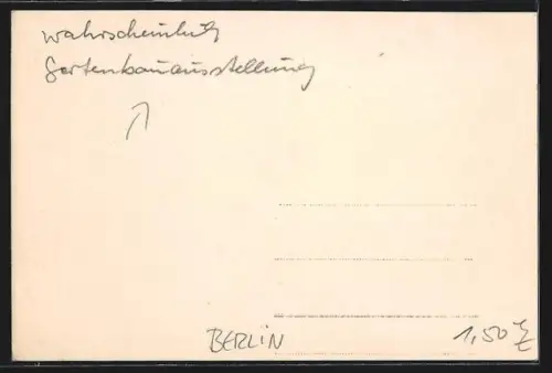 AK Berlin-Steglitz, Botanischer Garten Dahlem, 