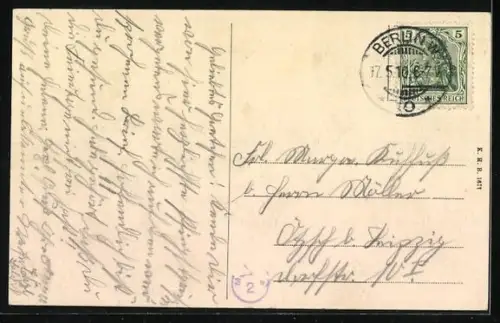 AK Berlin-Wannsee, Blick auf den See mit Ostufer vom Segler-Heim