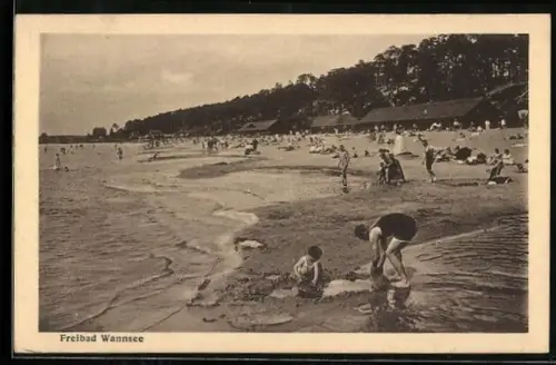 AK Berlin-Wannsee, Freibad
