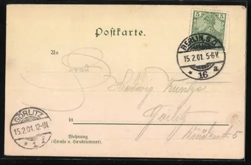 AK Berlin-Tiergarten, Siegesallee, Spaziergänger, Denkmäler, Parkanlage