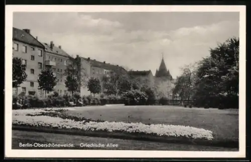 AK Berlin-Oberschöneweide, Griechische Allee