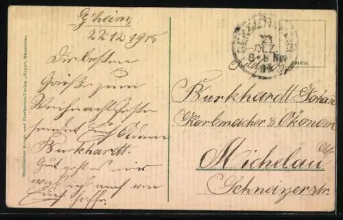 AK Germersheim a. Rh., Schiffsbrücke