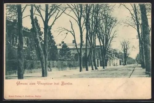 AK Treptow bei Berlin, Strassenpartie