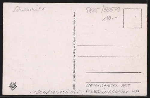 AK Schalksmühle, Heimgarten des Pfleglingsheimes