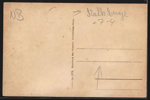 AK Kalkberge, Cementfabriken, Tiefbau mit Kremersee, Steinbruch