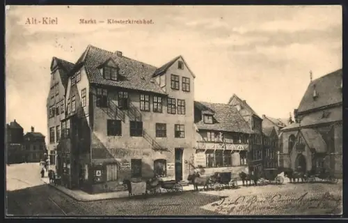 AK Kiel, Alt-Kiel, Markt, Klosterkirchhof