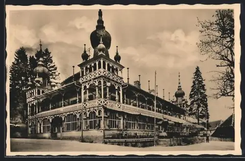 AK Alexisbad, Kurhaus von Otto Krüger