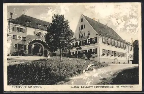 AK Ochsenhausen, Land- & Hausw. Töchterschule St. Walburge
