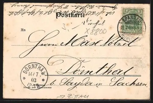 AK Zittau, Reserve der 5. Komp. 3. Kgl. Sächs. Inf.-Regts. No 102