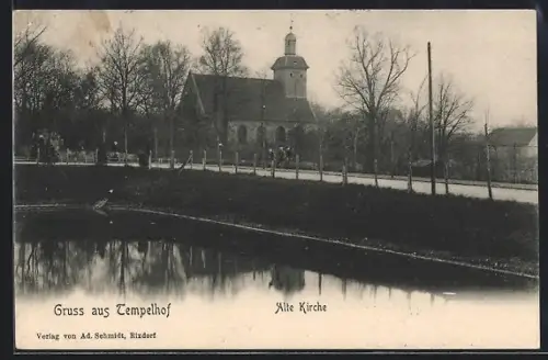 AK Berlin-Tempelhof, Alte Kirche