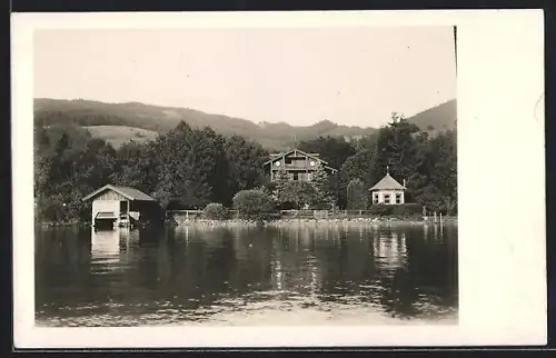Foto-AK Schliersee, Villa de Hart, 1930
