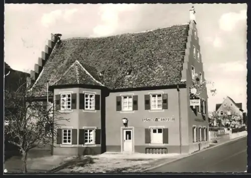 AK Wolfenweiler bei Freiburg, Gasthaus Zum Ochsen