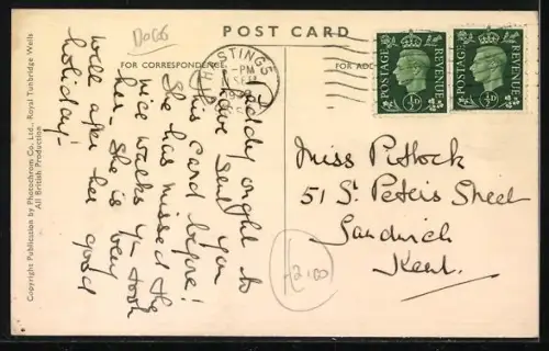 AK On his Dignity, Pekinese mit würdevollem Blick