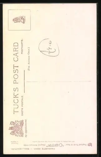 AK Bull-Mastiff mit Halsband, Seitenportrait