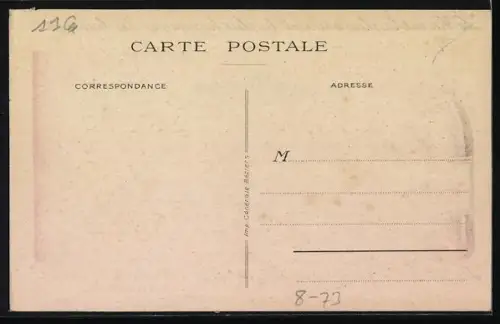 AK Reklame für Wein und seinen vermeintlichen Nährwert