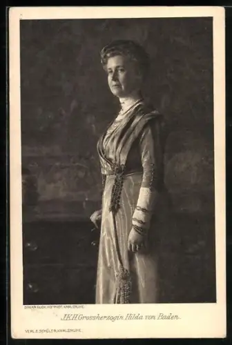 AK Grossherzogin Hilda von Baden