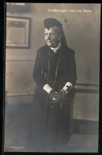 AK Grossherzogin Luise von Baden im Vereinslazarett Luisenschule