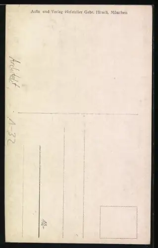 AK Portrait von Architekt Hauberisser mit Mütze