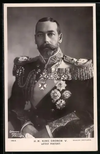 AK King George V., Late Portrait