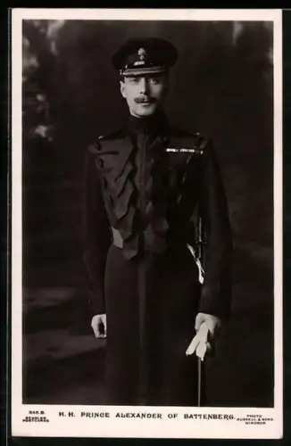 AK Prince Alexander of Battenberg in Uniform