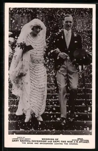 AK Wedding of Lady Rachel Cavendish and Capt. The Hon. J. G. Stuart