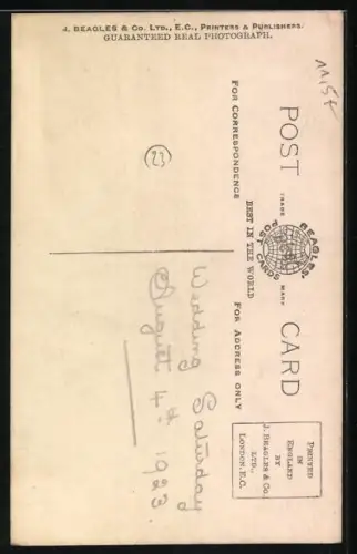 AK Wedding of Lady Rachel Cavendish and Capt. The Hon. J. G. Stuart