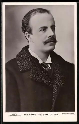 AK The Duke of Fife, Portrait