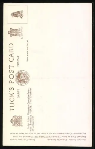 AK Lady Alice Montagu-Douglas-Scott, Duchess of Gloucester