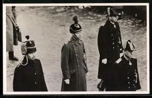 AK Edward VIII. bei der Beerdigung von König George V. von England 1936
