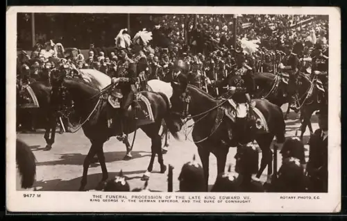 AK The Funeral Procession of the Late King Edward VII.