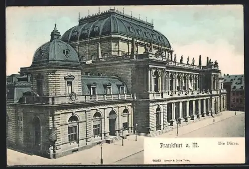 AK Frankfurt a. M., Die Börse