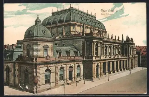 AK Frankfurt a. M., Die Börse