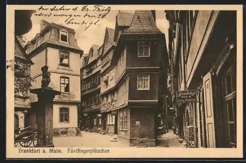 AK Alt-Frankfurt, Fünffingerplätzchen