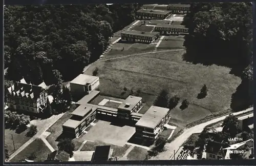 AK Hofheim im Taunus, St. Vinzenzhaus Kinderheim, Luftaufnahme