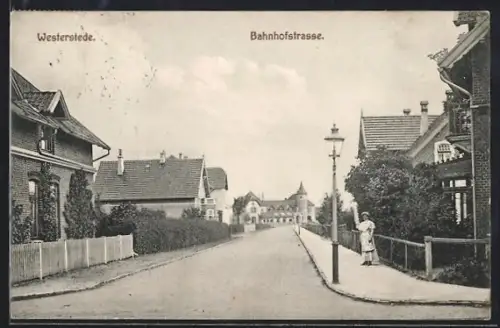 AK Westerstede, Partie in der Bahnhofstrasse