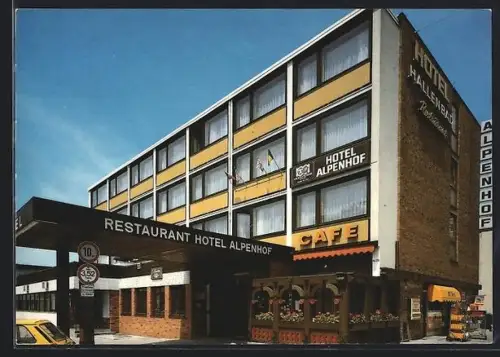 AK Augsburg, Hotel Alpenhof / Ringhotel Augsburg, Donauwörther Strasse 233