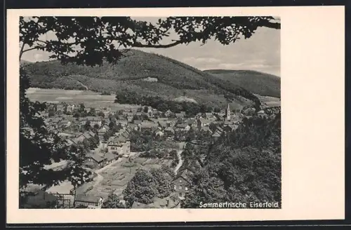 AK Eiserfeld, Gesamtansicht aus der Vogelschau