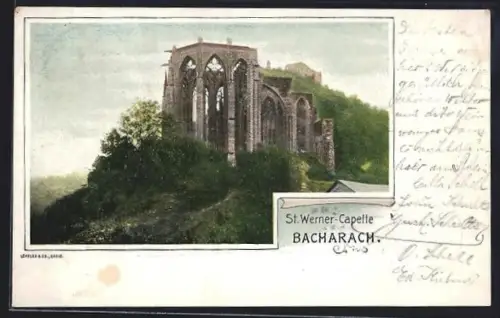 AK Bacharach /Rh., St. Werner-Capelle