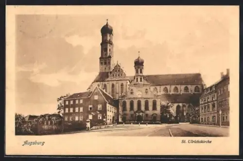 AK Augsburg, An der St. Ulrichskirche